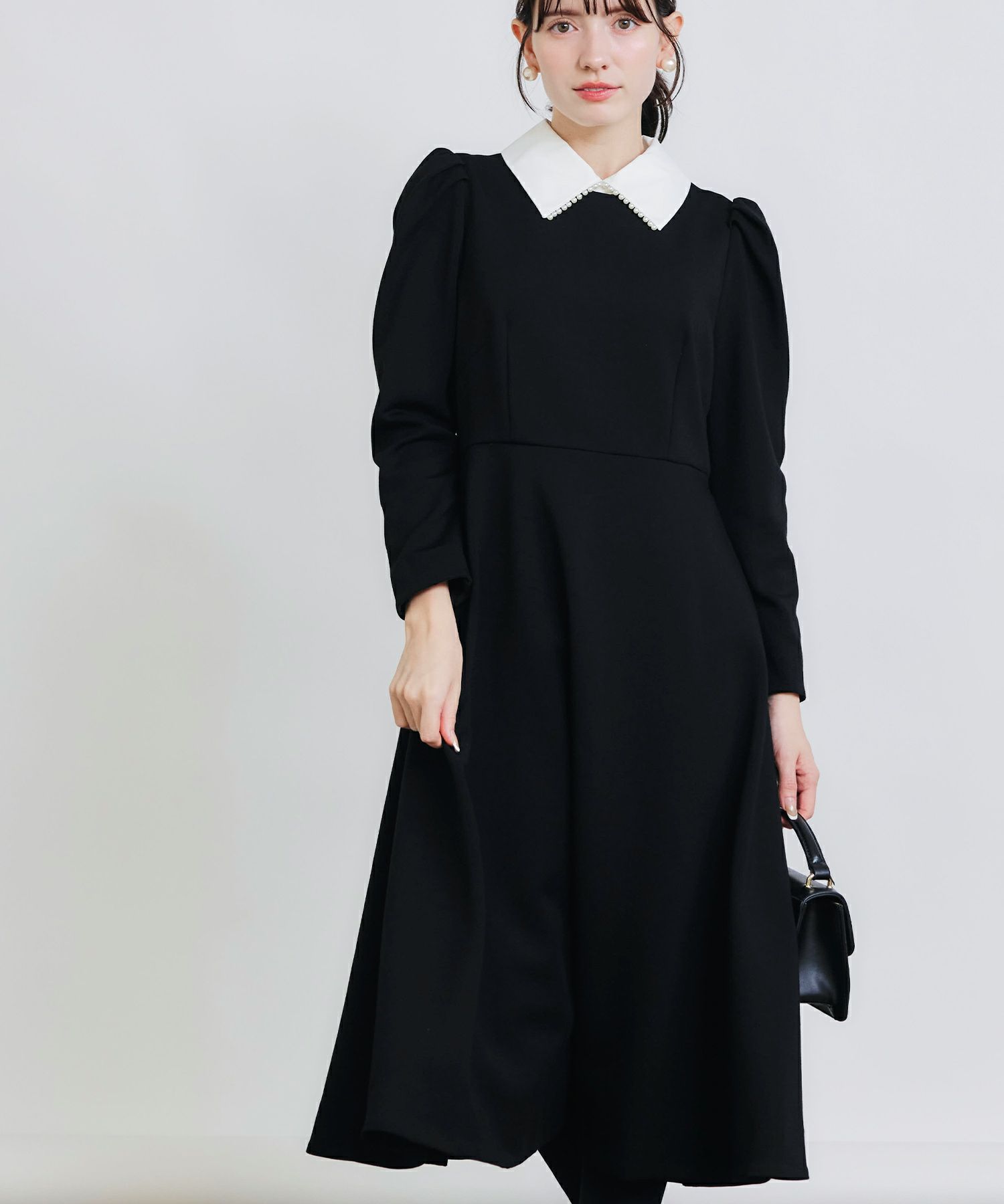 取り外し可能パール襟ワンピース | PICCIN (ピッチン) 公式通販