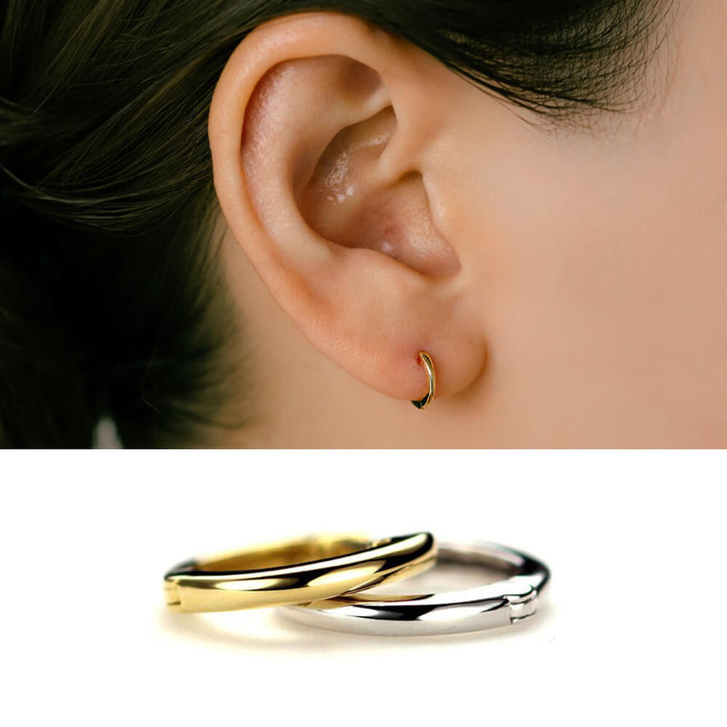 K18 フープピアス │軟骨ピアス│ピコレ – PICOLLET