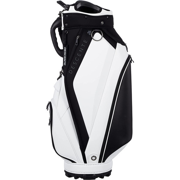 DESCENTE ゴルフバッグ ホワイト デサントゴルフ DESCENTE ゴルフ