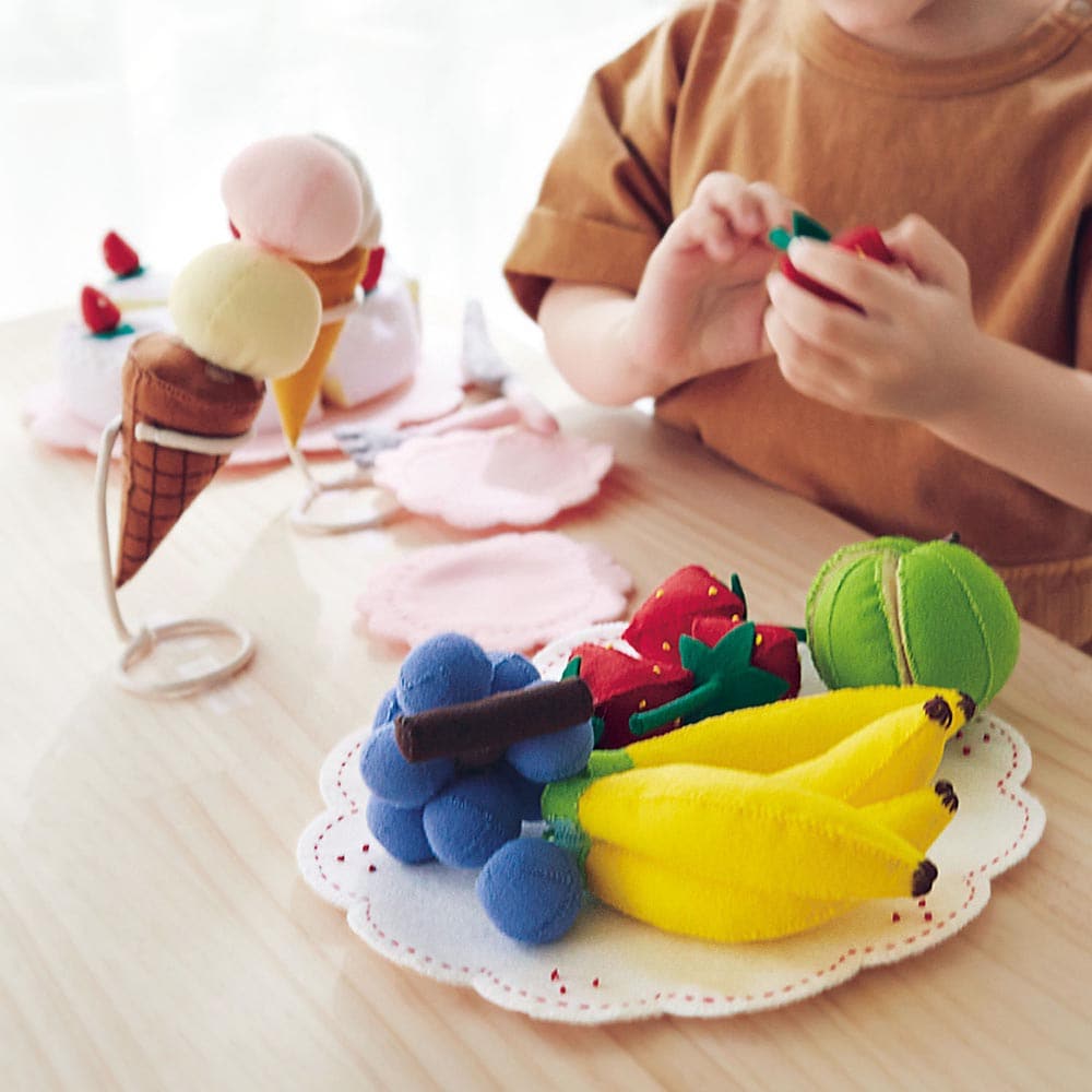フエルトはカット済み！おままごと手作りキット（手芸/手作り