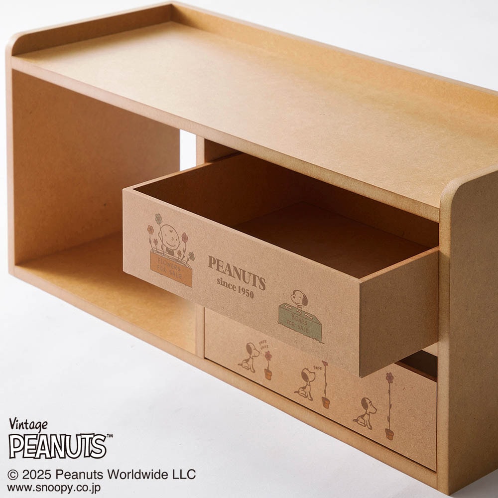 キッチンカウンター上収納ボックス 「スヌーピー」(ピーナッツ/PEANUTS