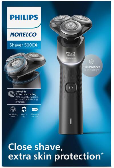 Philips Norelco Shaver 5000X, Rechargeable Wet & Dry Shaver with