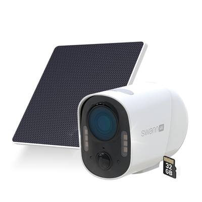 Swann Xtreem 4K Eco Security Camera, Solar, Motion Detect, Color
