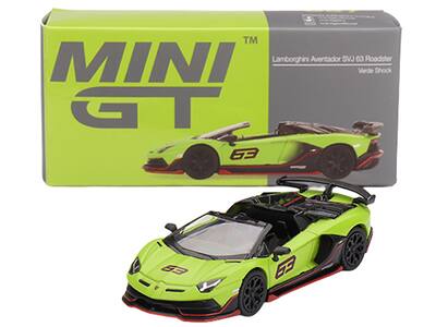 Lamborghini Aventador SVJ 63 Roadster Verde Shock Limited Edition