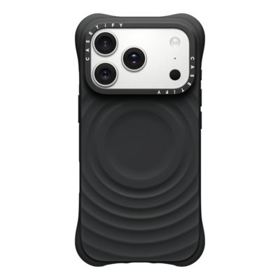 CASETiFY Apple iPhone 17 Pro Ripple Case Black CTF-34739843