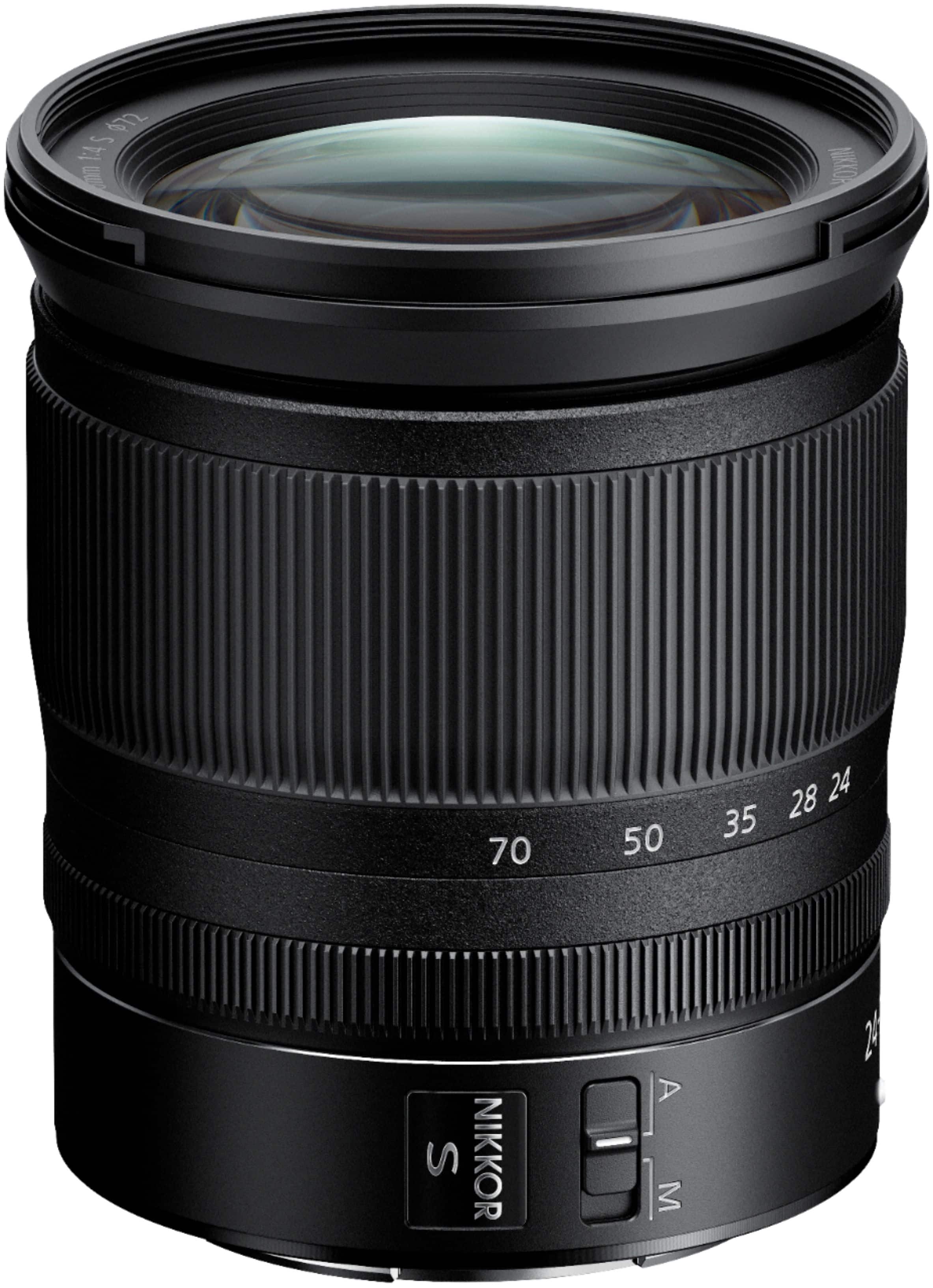 NIKKOR Z 24 70mm f/4 S Standard Zoom Lens for Nikon Z Cameras