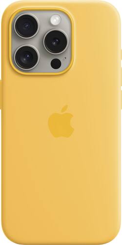Apple iPhone 15 Pro Silicone Case with MagSafe Sunshine MWNK3ZM/A