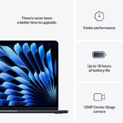 Apple MacBook Air 13 inch Laptop Apple M4 chip Built for Apple