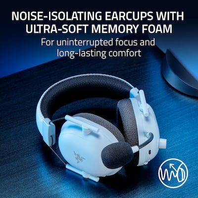 Razer BlackShark V2 Pro Wireless Over the Ear Gaming Headset for