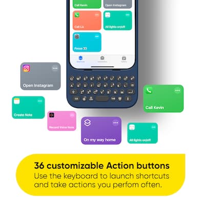Clicks Keyboard for Apple iPhone 15 Pro Max London Sky CK-5200-1