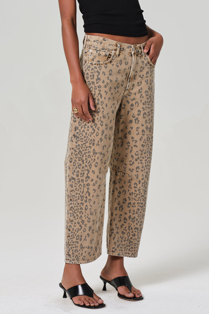 Citizens of Humanity Miro jean natural cheetah print denim PIPE