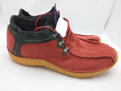 Rare 13 Salmon Suede Moc Felt Adidas Anzo Trail Shoes Orange 2005