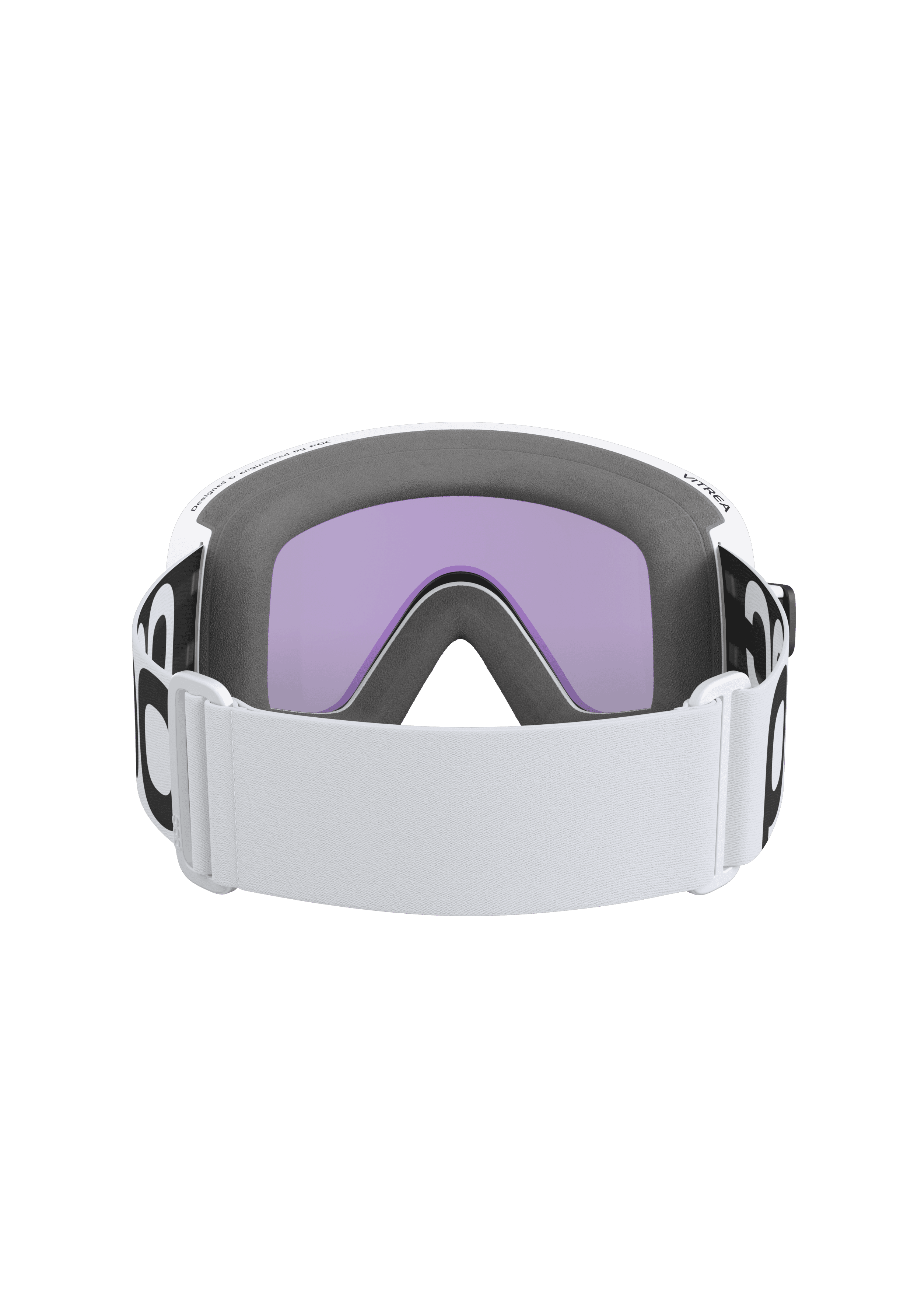 Vitrea Wide Fit Ski Goggles in Hydrogen White | Ski Eyewear | POC (DK)