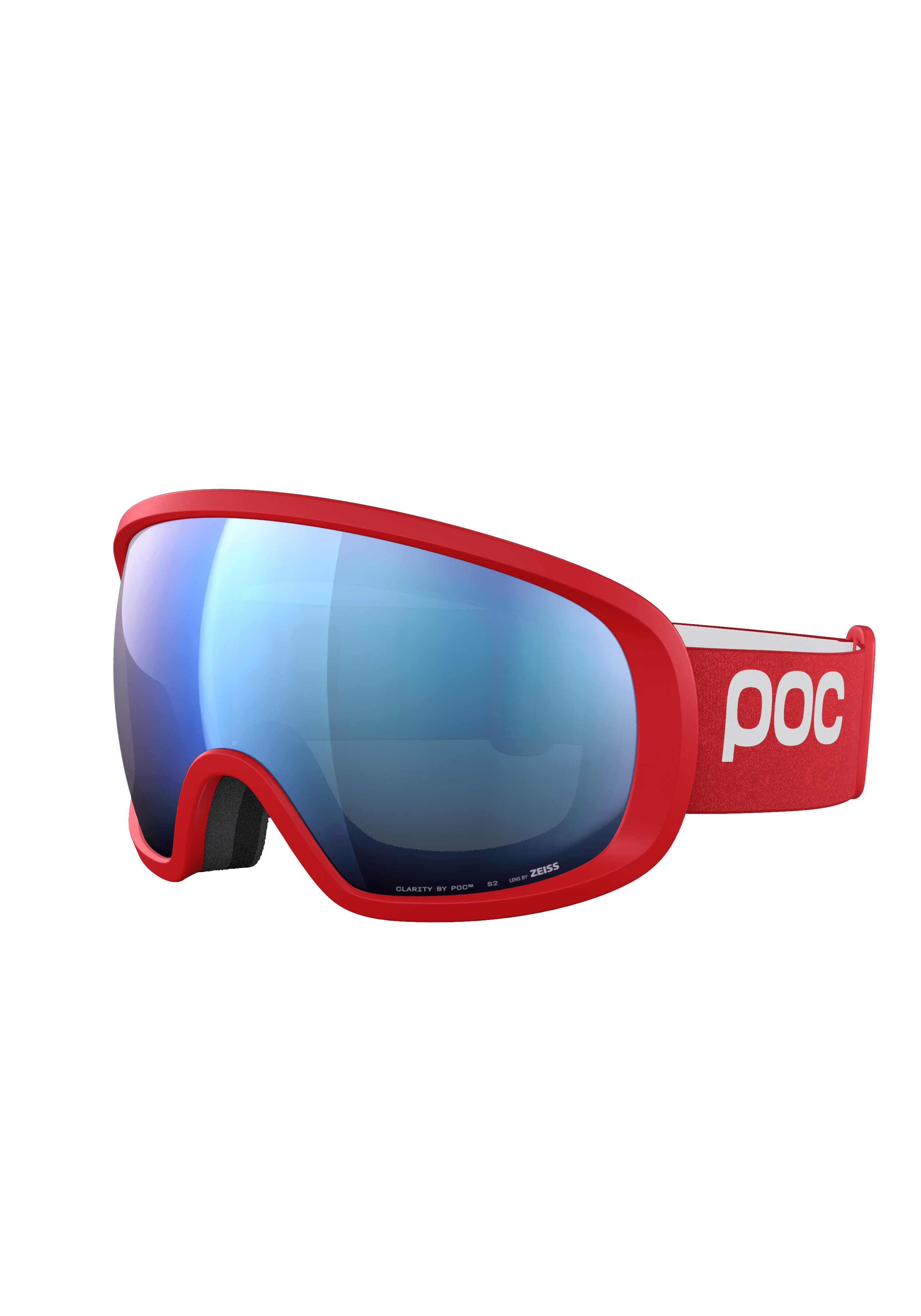 Fovea Ski Goggles in Zink Orange | Ski Eyewear | POC (US)