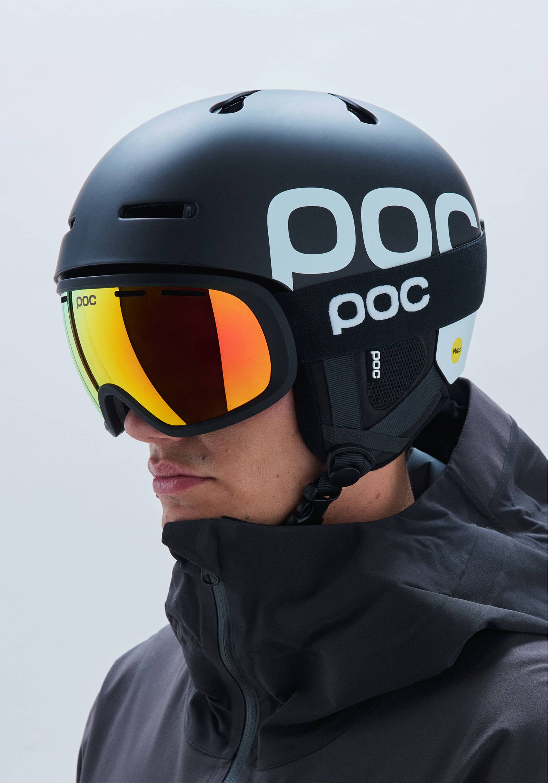 Fovea Ski Goggles in Uranium Black | Ski Eyewear | POC (US)