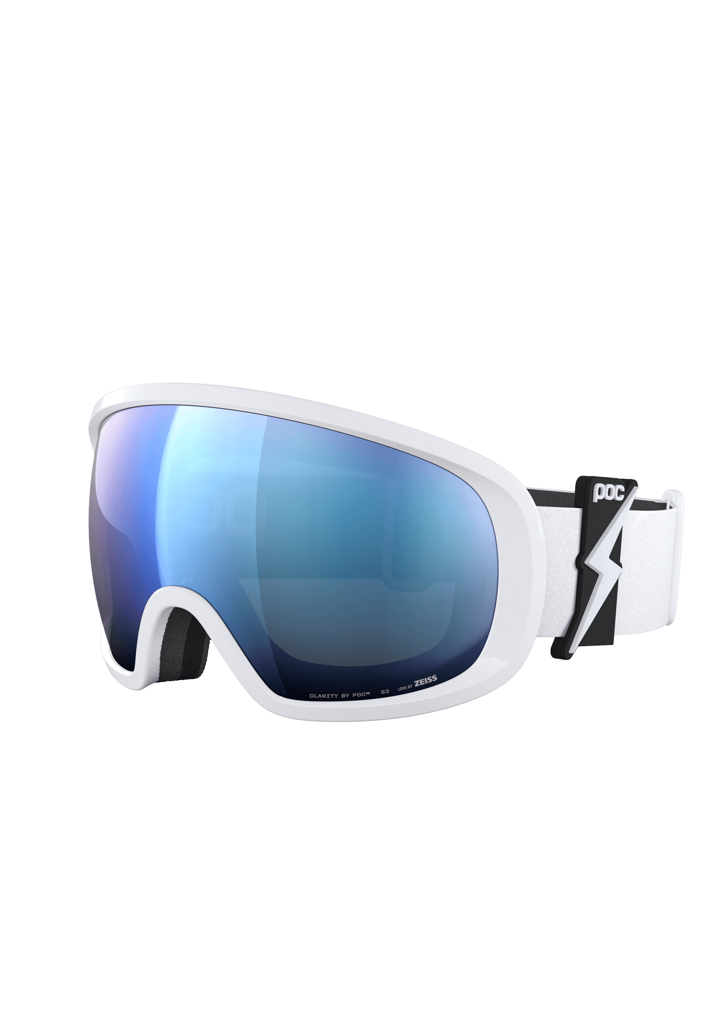 Fovea Ski Goggles in Hydrogen White | Ski Eyewear | POC (US)