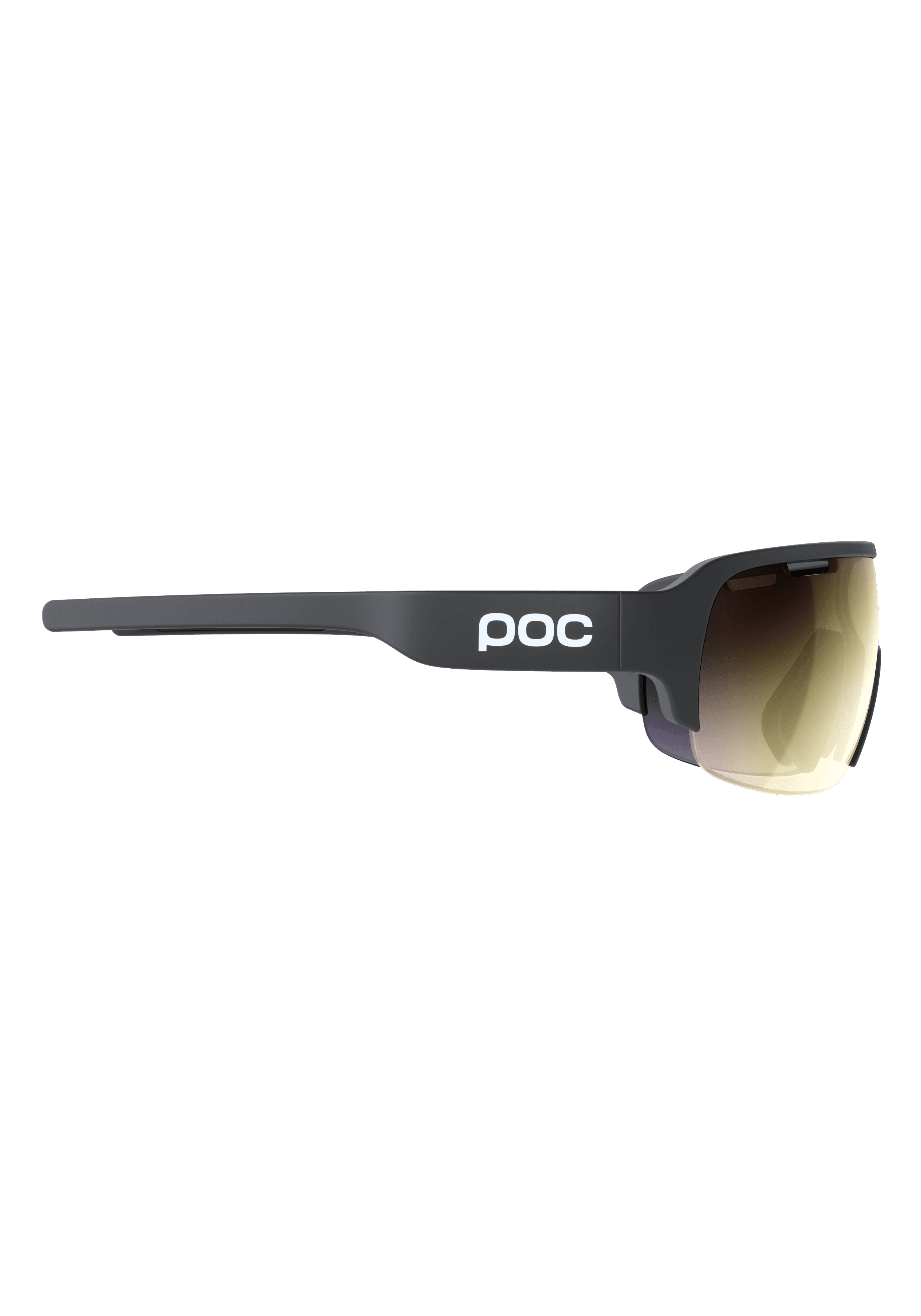 DO Half Blade Bike Sunglasses in Uranium Black | Cycling Eyewear