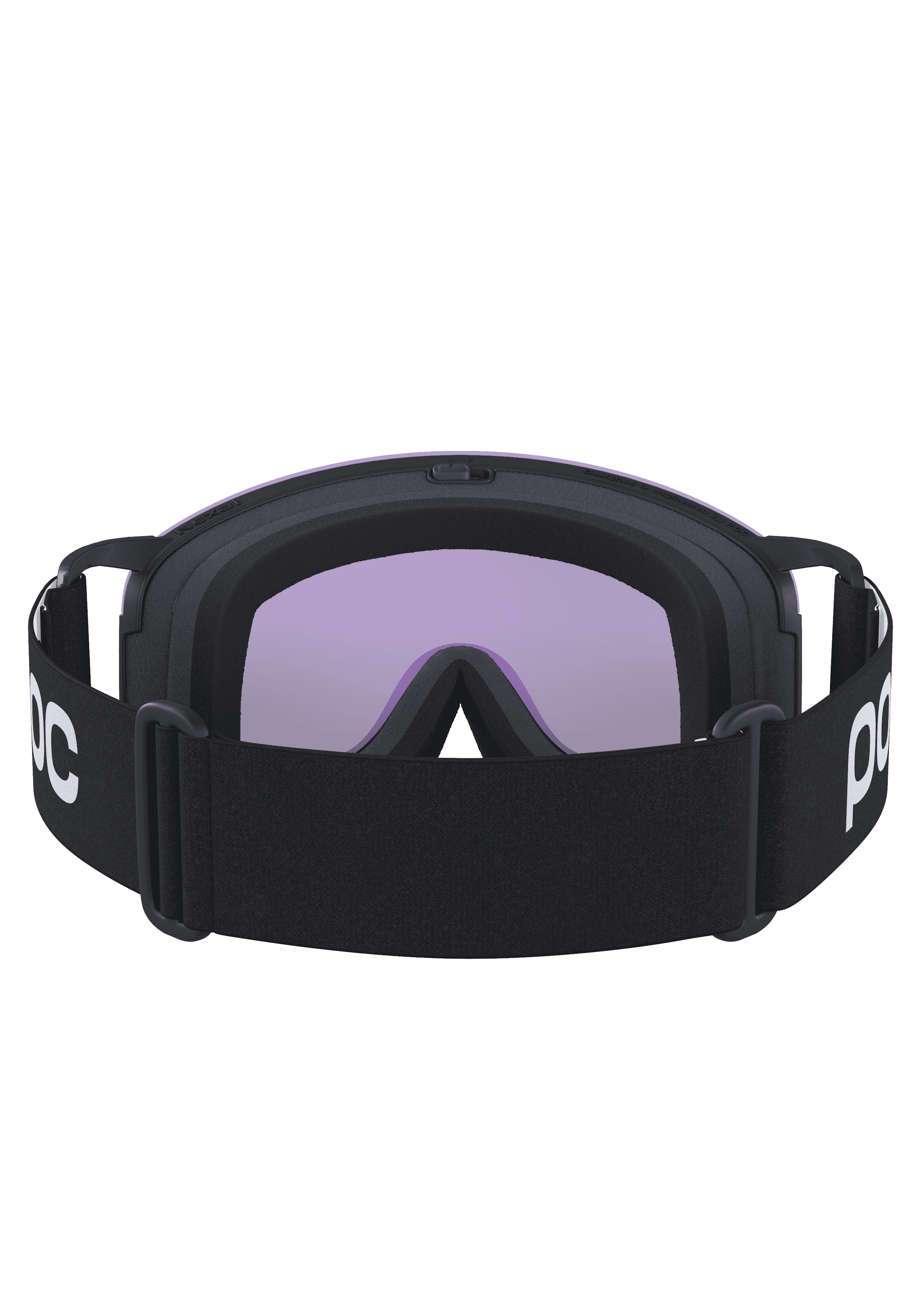 Nexal Wide Fit Ski Goggles in Uranium Black | Ski Eyewear | POC