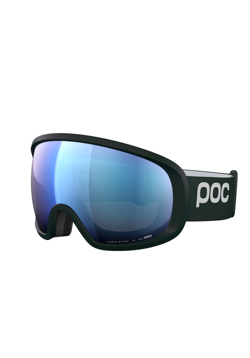 Fovea Wide Fit Ski Goggles in Hydrogen White | Ski Eyewear | POC