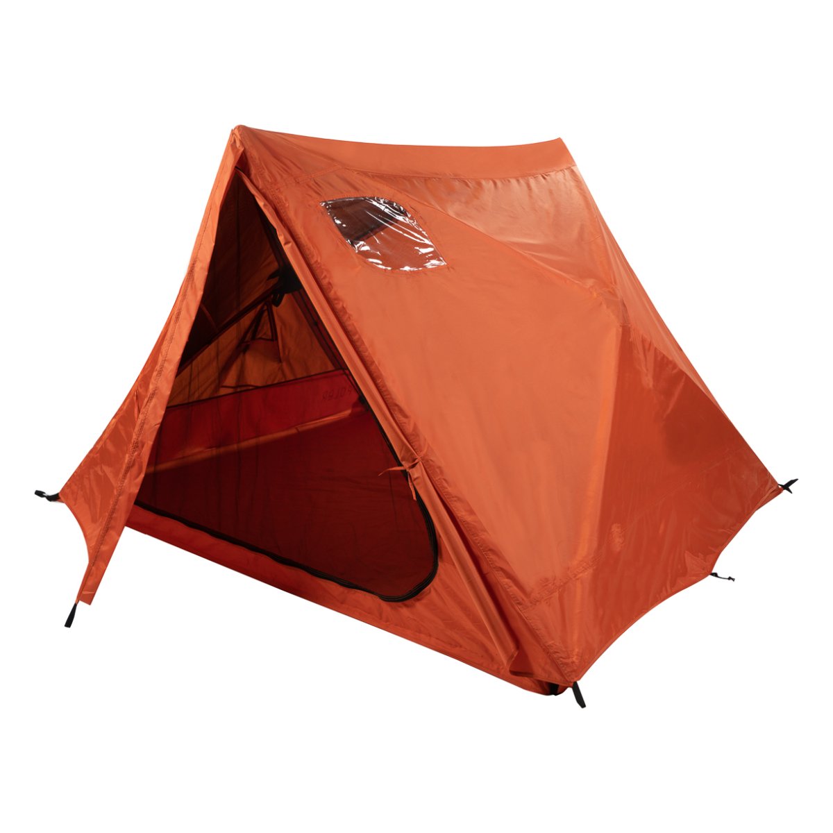 美品 POLeRポーラー ONEMAN TENT 軽量 簡易設営 オレンジ ソロ 美品