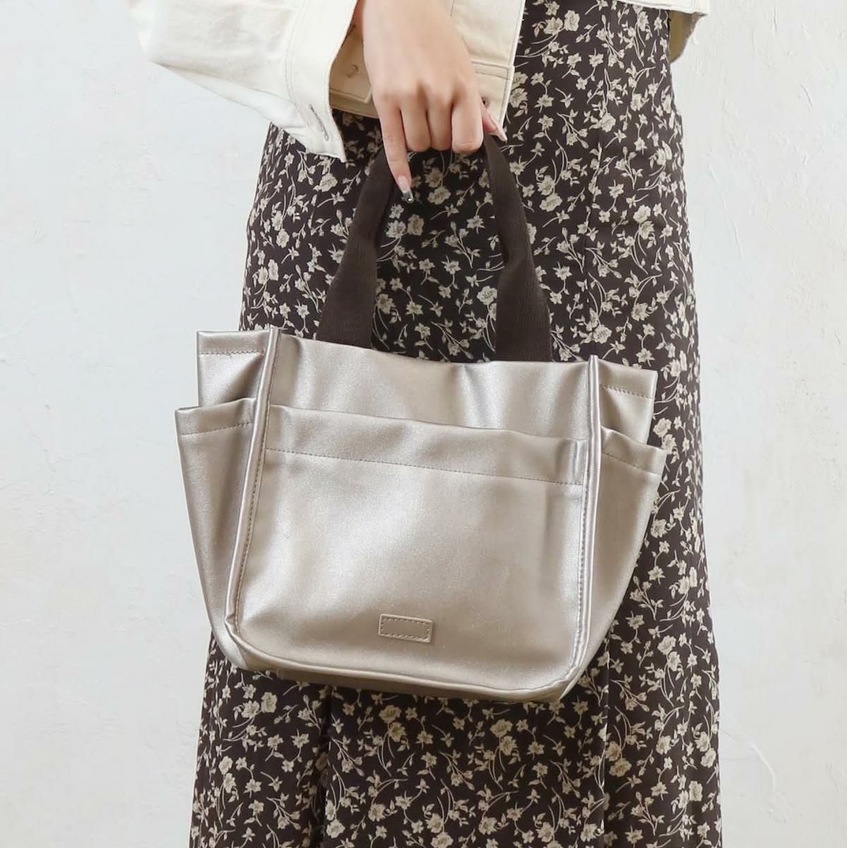 見やすく収納サイドポケットトート aristellaの商品ページ|ポルカポルカ