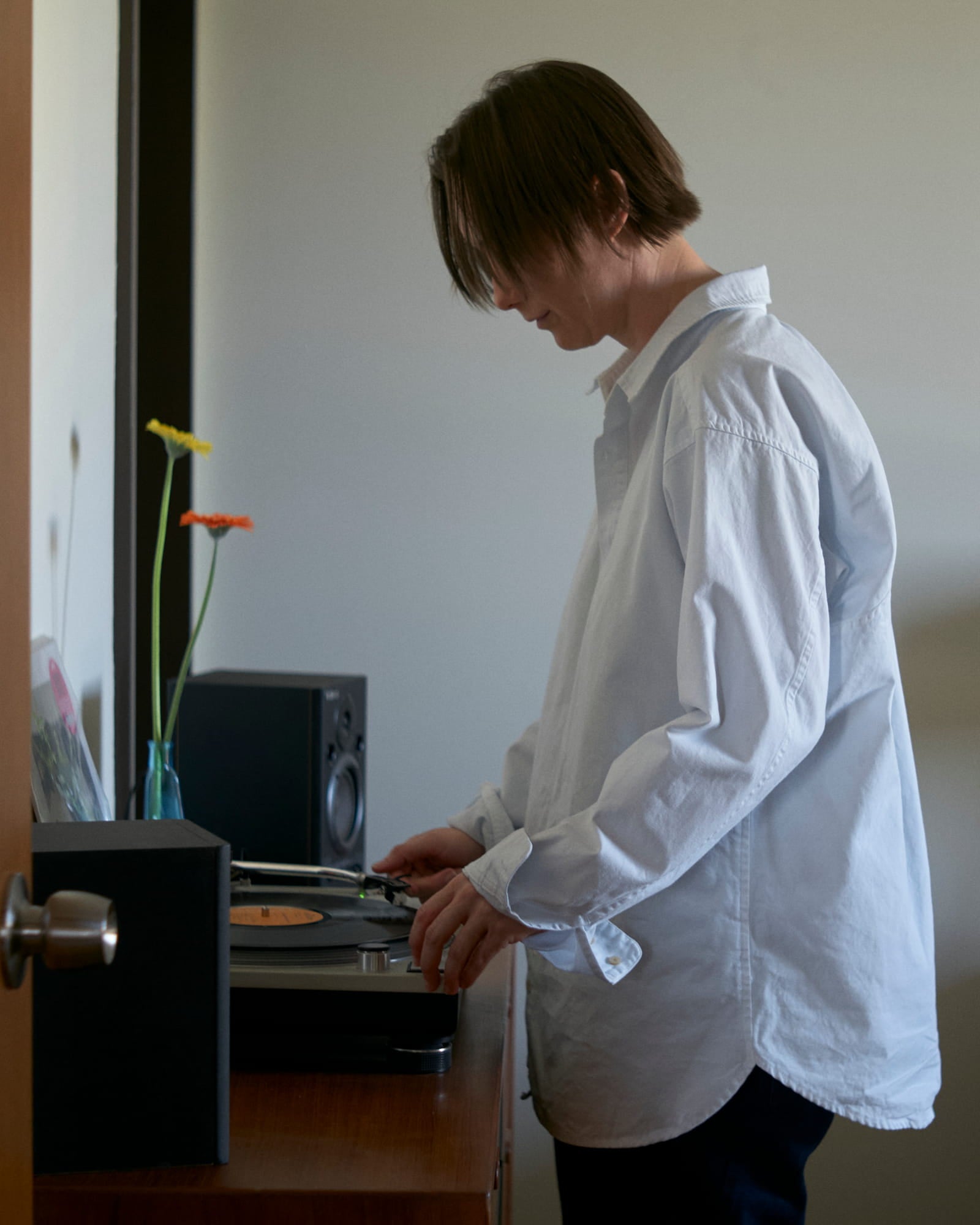 フリーアームシャツ 01ウェザークロス – POSTALCO