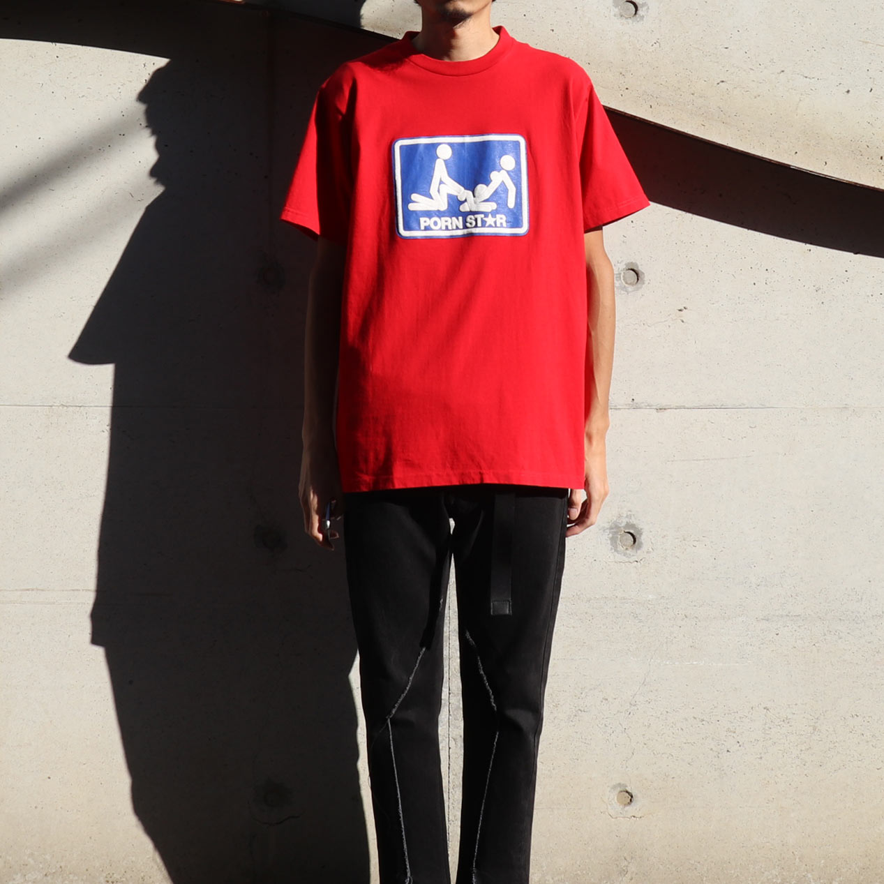 POST JUNK / 90's～ PORN STAR Tシャツ [About M]