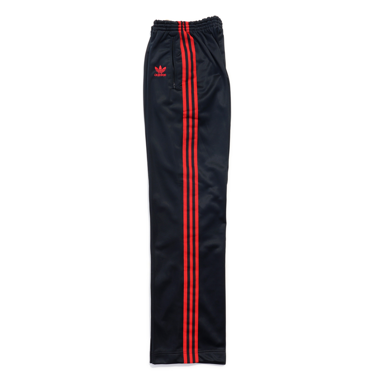 POST JUNK / 80's ADIDAS ATP ブラック×レッド トラックパンツ [M]