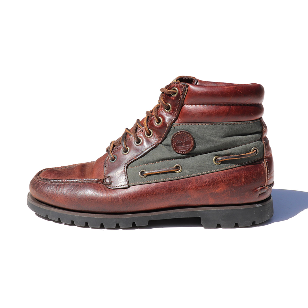 POST JUNK / 90's TIMBERLAND GORE-TEX 7-EYE モカシンブーツ [US 9.5]