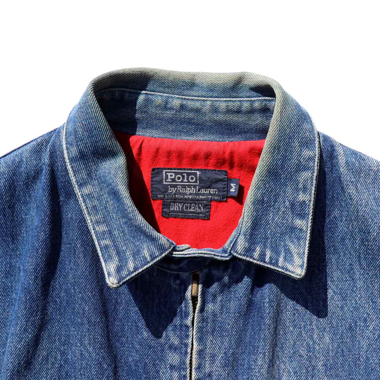 POST JUNK / 80's RALPH LAUREN デニム ドリズラージャケット [M]