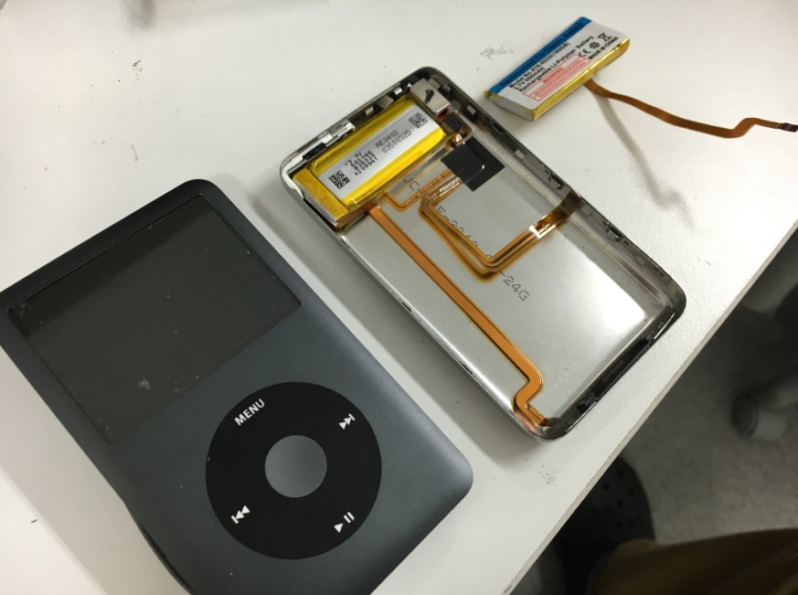 iPod Classic 第6世代厚型160GB 電池元気 iPod Classic 第6世代160GB厚