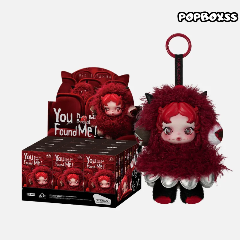 SKULLPANDA You Found Me! Series Plush Doll Pendant(PRE-ORDER
