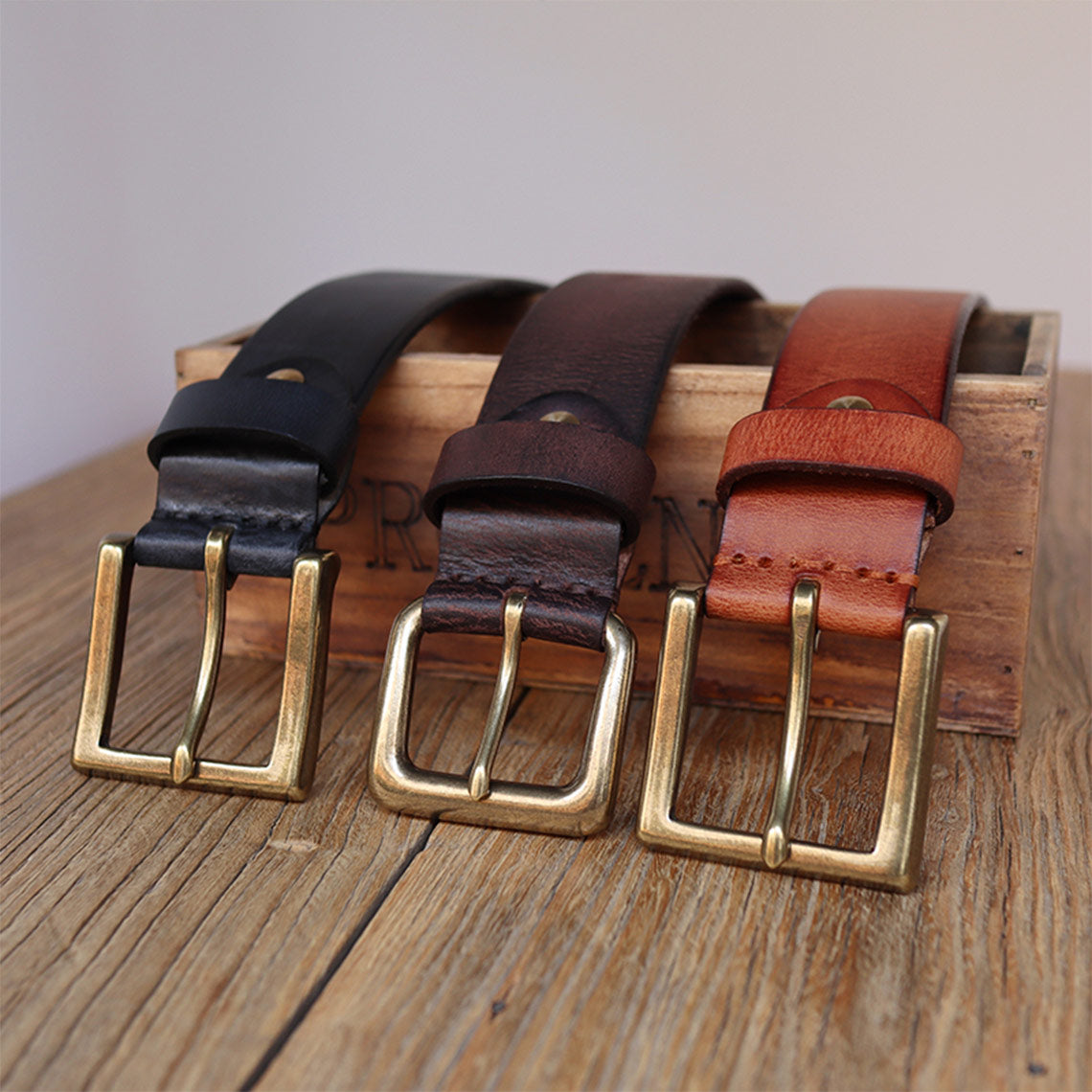 POPSEWING™ Distressed Leather Belt Kit | Handmade Leather Belt Kit