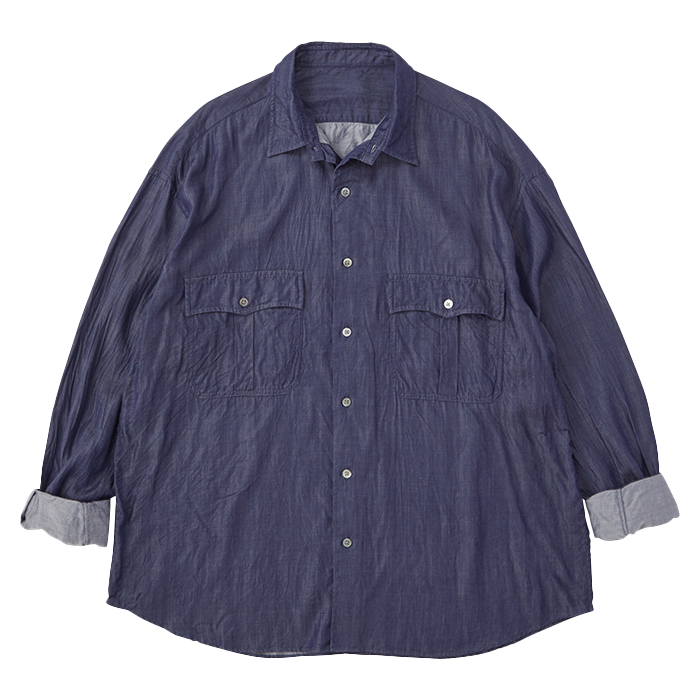 ROLL UP SOFT CUPRO SHIRT（ロール アップ ソフト キュプラ シャツ