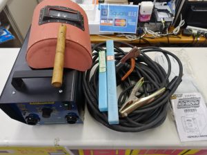 岡山市のお客様から キシデン 小型アーク溶接機 ケーデーアークⅡKD