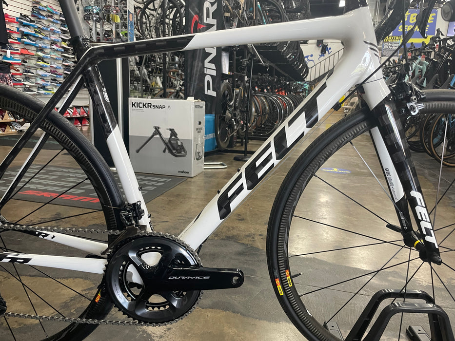 Felt FR1 Dura-Ace 11 Speed - White — Playtri