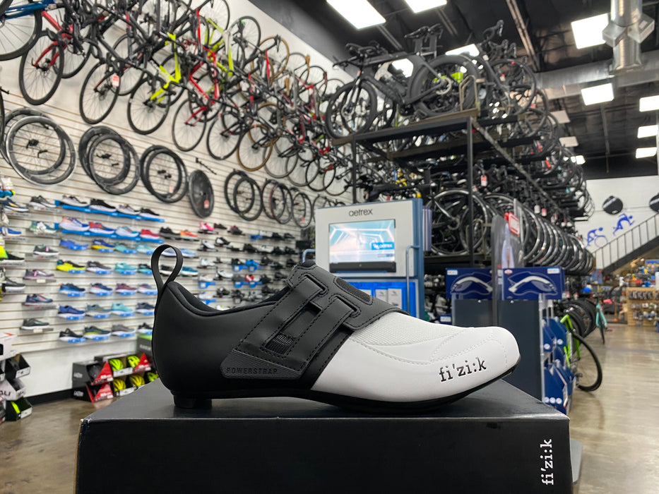 Fizik Men's Transiro Powerstrap R4 - Black/White — Playtri