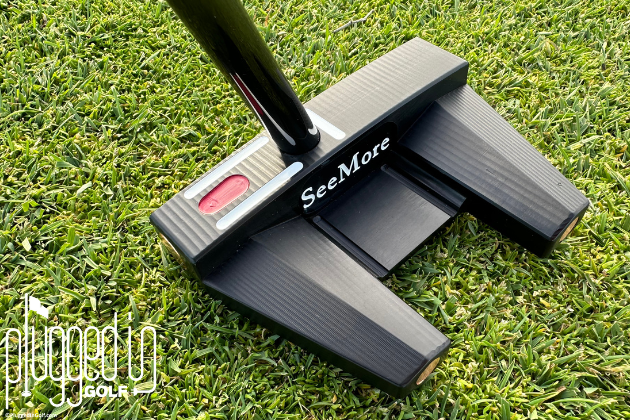 SeeMore Black Mini Giant HTX Putter Review - Plugged In Golf