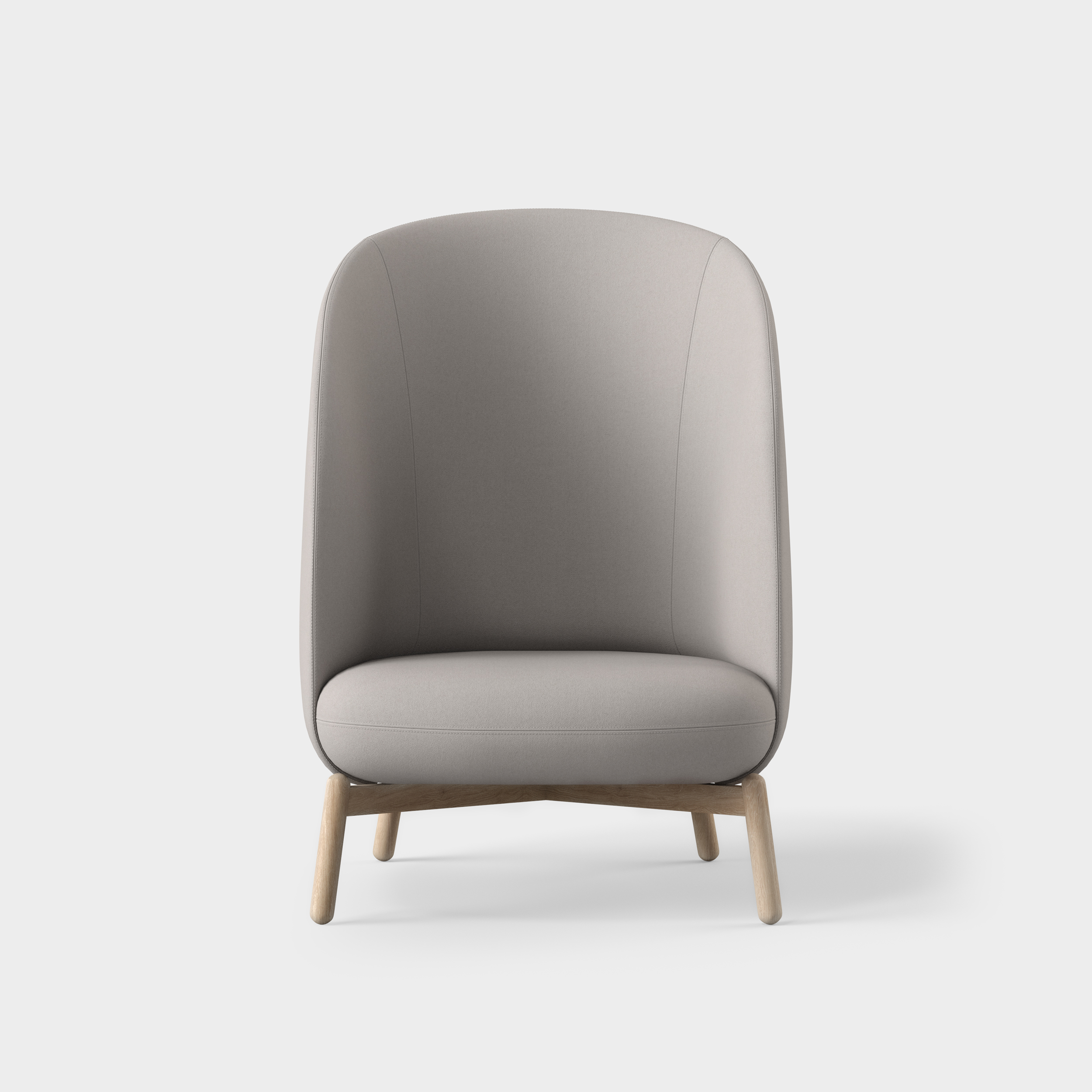 NEST Easy Chair Oak | +Halle