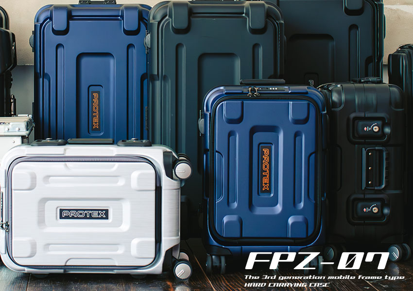 機内持込対応＞容量28L精密機器輸送・フロントオープン型4輪キャリー