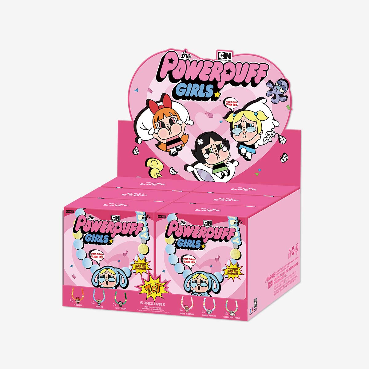 CRYBABY x Powerpuff Girls Series-Phone Charm Blind Box | Blind