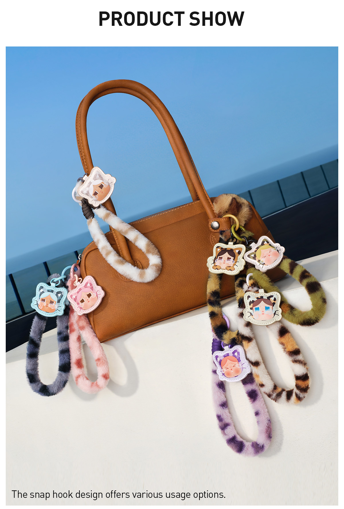 CRYBABY Wild but Cutie Series-Phone Charm Blind Box - POP MART
