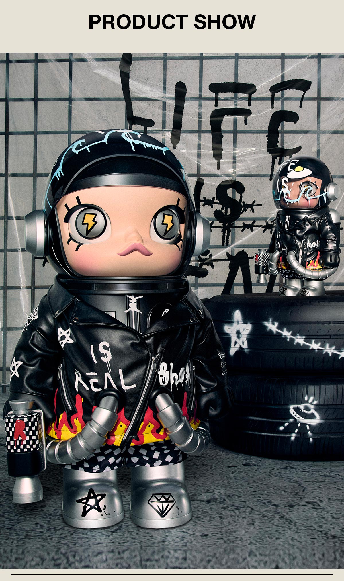 MEGA SPACE MOLLY 1000% Trevor Andrew2.0 - POP MART (United States)