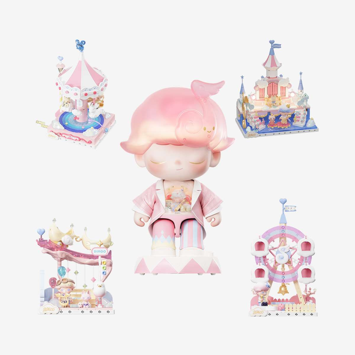 DIMOO Dream Melody Series Blocks - POP MART (Canada)