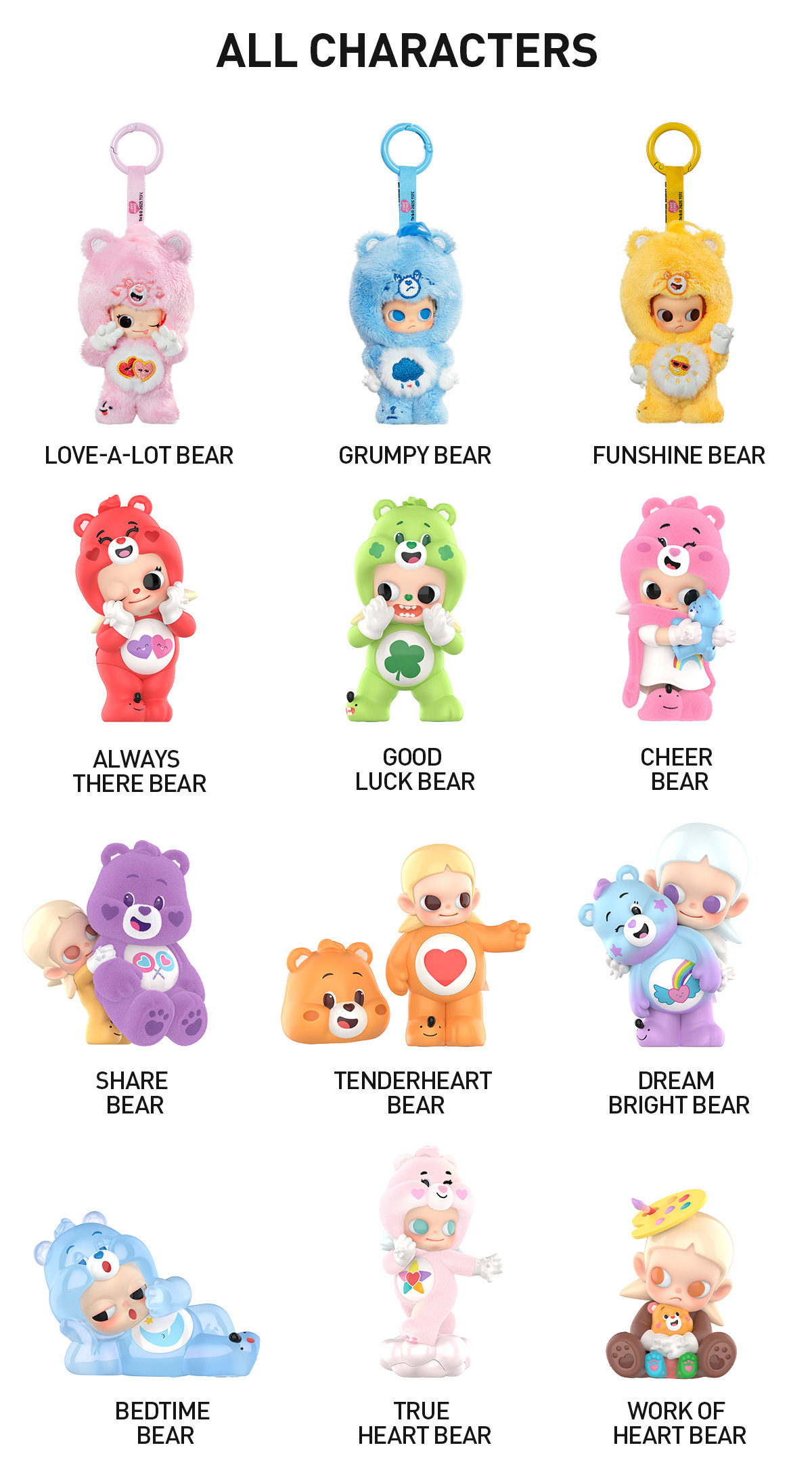 Zsiga × Care Bears Series Figures - POP MART (Canada)