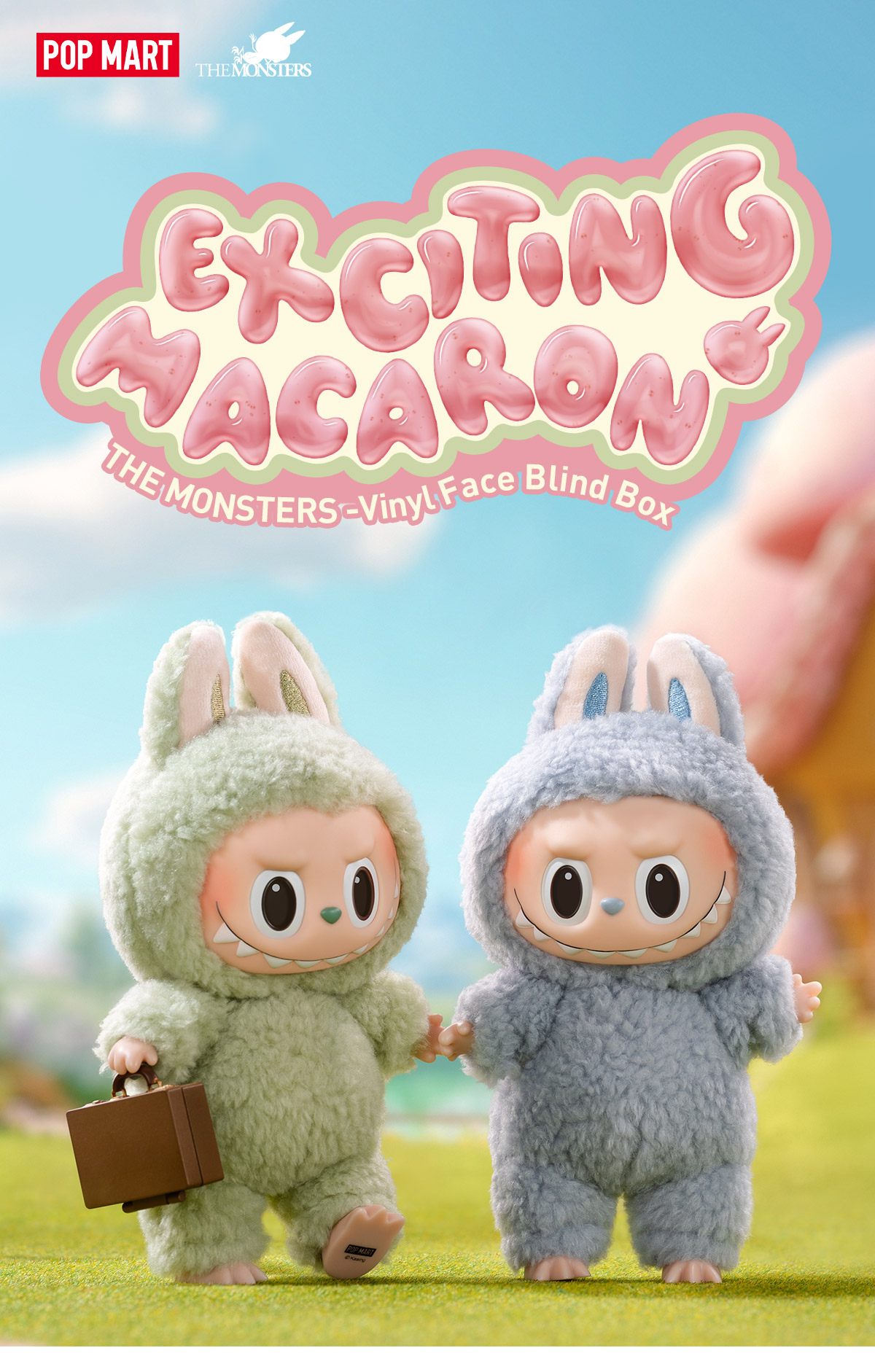 LABUBU THE MONSTERS Macaron ぬいぐるみ ぬいぐるみ Labubu THE