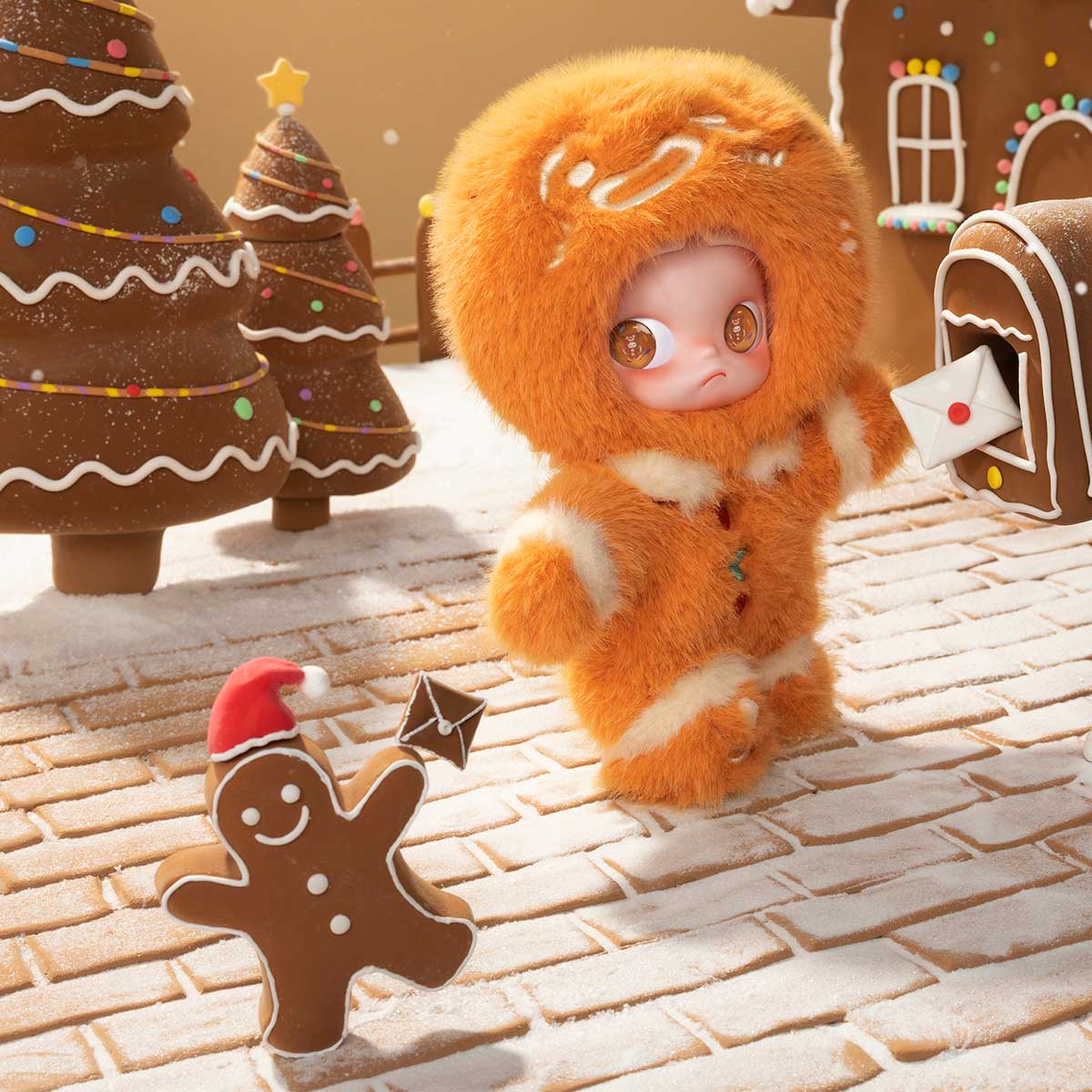 Zsiga Gingerbread Man 1/8 Action Figure - POP MART (Canada)