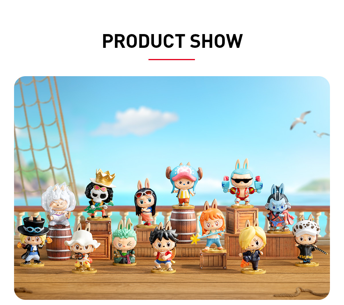 THE MONSTERS × One Piece Series Figures - POP MART (Japan)