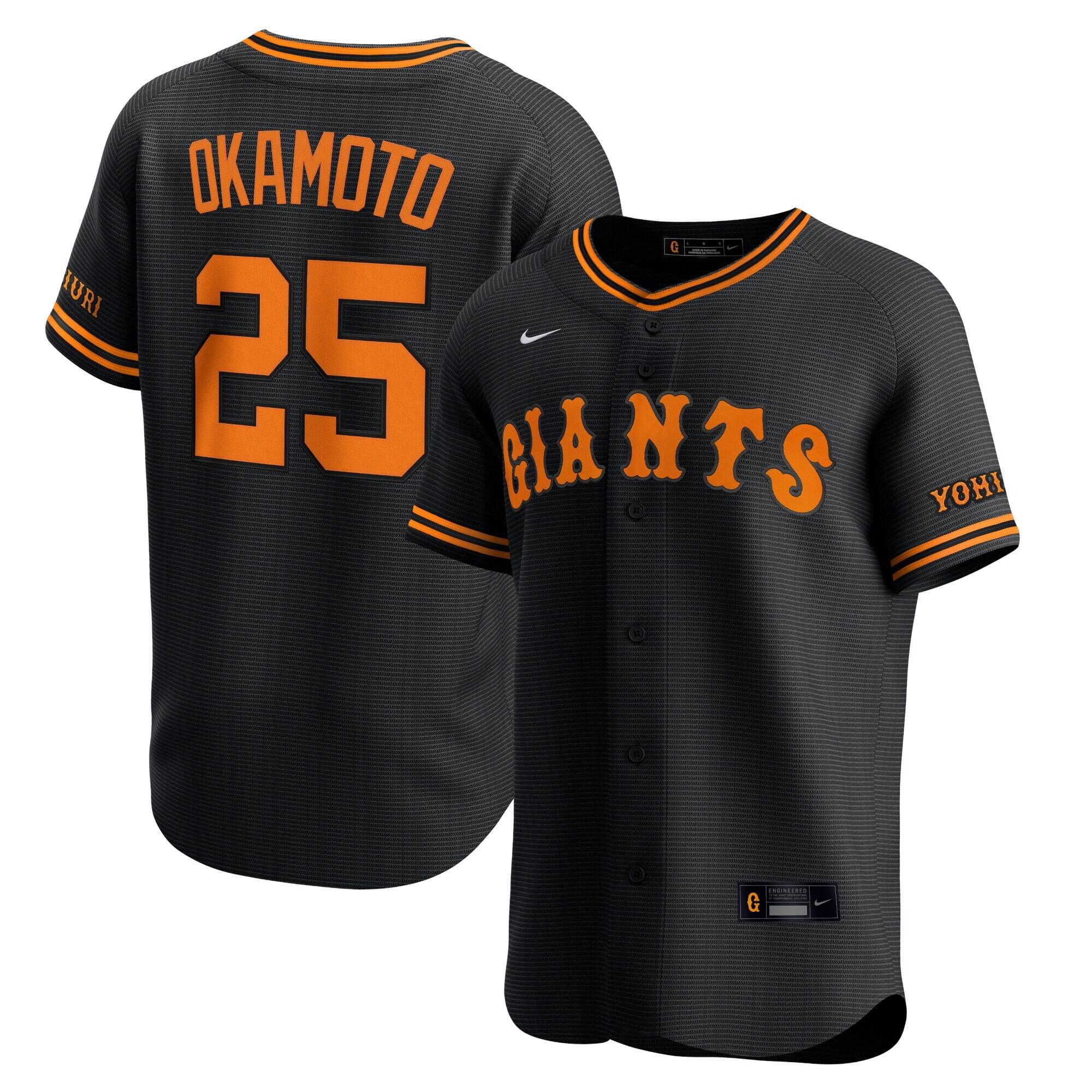 読売ジャイアンツ Nike 3rd ブラック ユニフォーム 3rdユニホーム発売