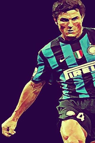 ハビエル・サネッティ：インテル・ミラノの心臓❤️ ⚽壁紙 - PHONEKY